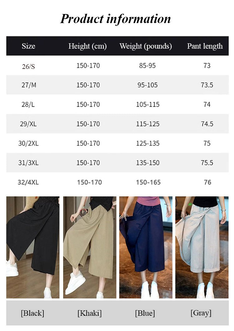 🔥Promotion d'été 49% DE RÉDUCTION - Jupe droite décontractée Eight Pants