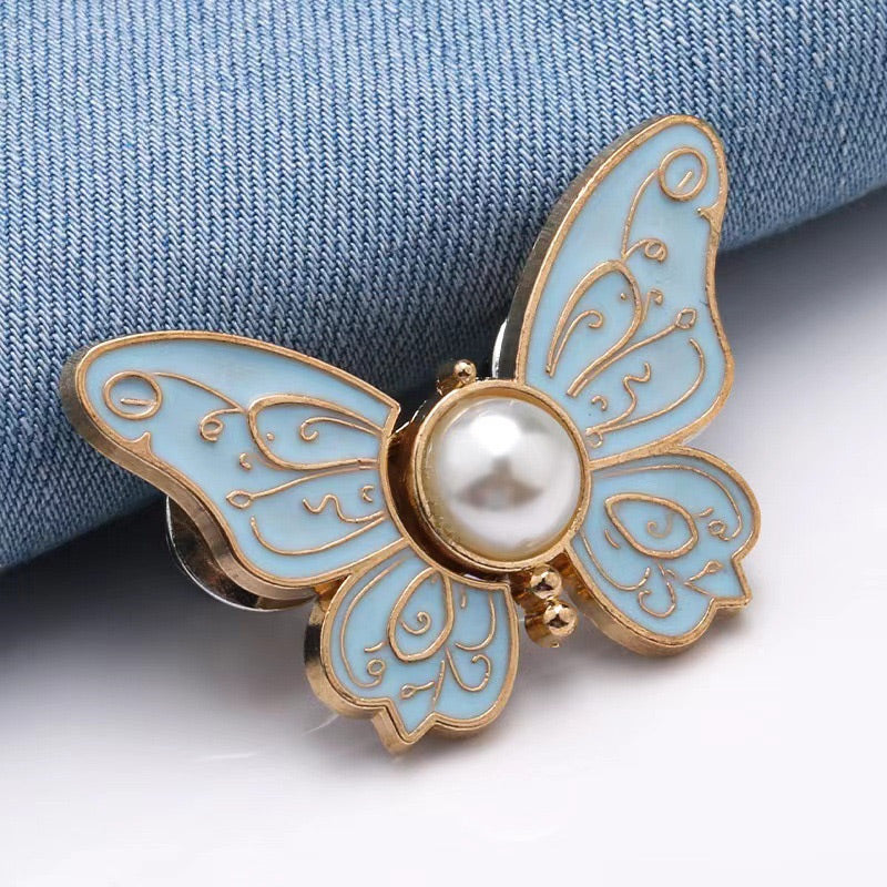 Boucle de réglage de taille papillon amovible (1 acheté, 9 offerts)