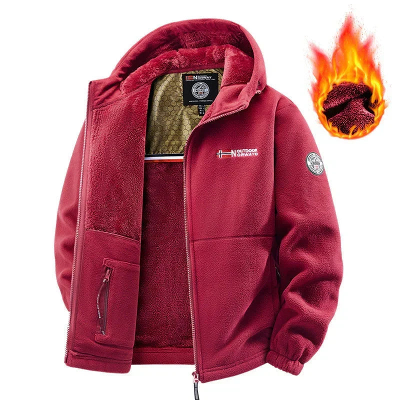 🔥DERNIER JOUR DE PROMOTION - 50 % DE RÉDUCTION🔥Veste unisexe à capuche décontractée isolée et chauffante au graphène améliorée 2026 (avec poches intérieures)