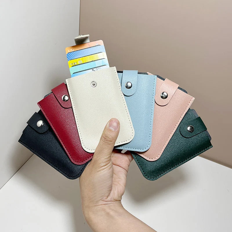 💥ACHETEZ-EN 1,OFFREZ-EN 1 ! Soldes 2026🔥 - Porte-cartes minimaliste et fin, fabriqué en cuir PU durable 🎁✨