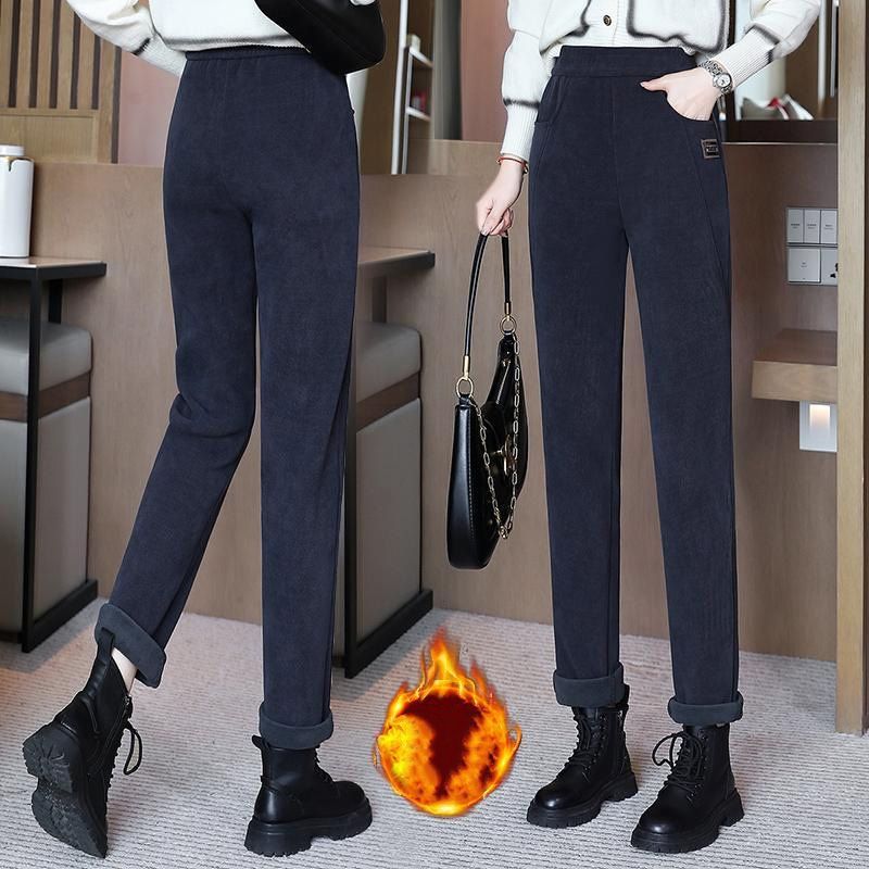 💫PANTALON CHAUD FEMME❄️Taille Haute & Doublure Polaire, Confort Optimal pour L'Hiver, Idéal pour Sport et Loisirs👖