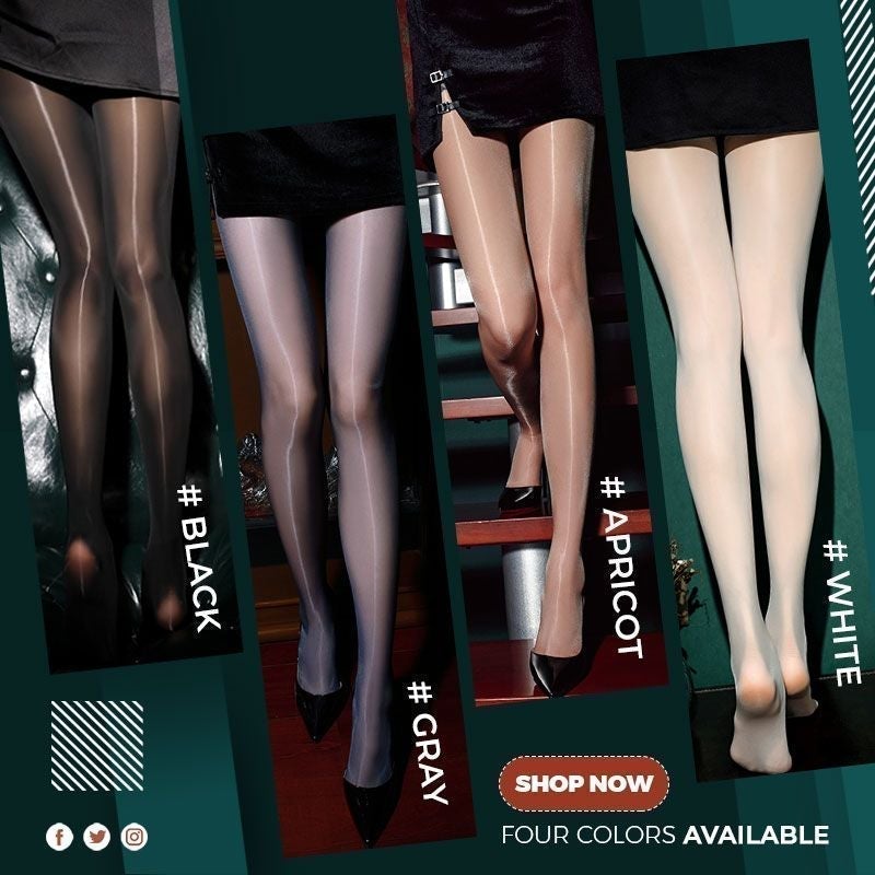 ✨Nouveaux arrivages - 66% de réduction✨Collant de soie nacrés