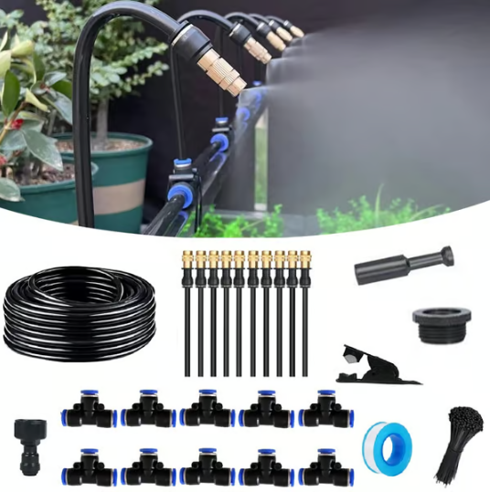 💧 PROMO LIMITÉE 50% DE RÉDUCTION ! ✨ Système d'Irrigation Automatique – Kit Complet, Économie d'Eau, 360° ✨