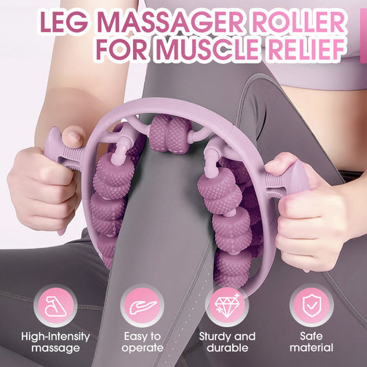 🔥 Rouleau Massant pour Jambes - Soulagement Musculaire Ultime ! 💆♀️✨