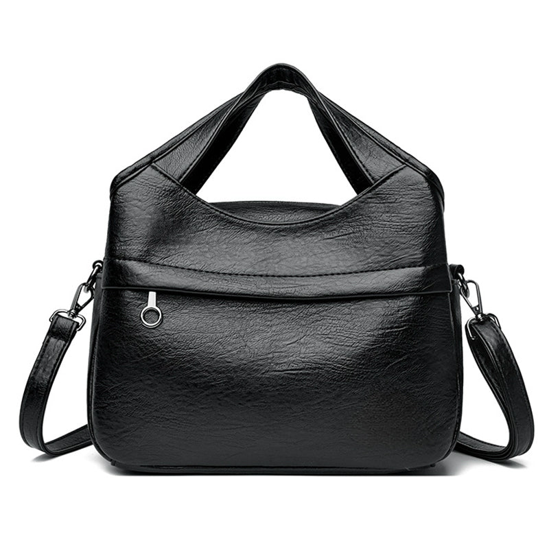 📢📢50 % de réduction !! ⏰ Sac à Bandoulière Femme en Simili-Cuir Souple – Léger, Multi-Compartiments & Tendance pour Tous les Jours ✨