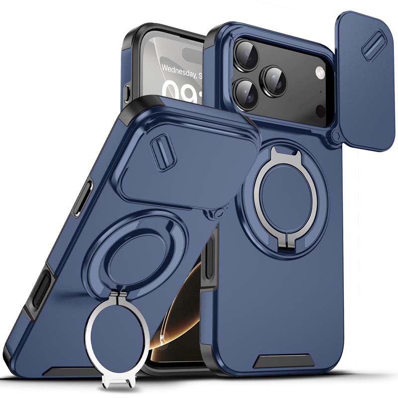 🔥 DERNIER JOUR DE PROMOTION - 50 % DE RÉDUCTION 🔥 Coque magnétique pour téléphone avec support anneau pour iPhone
