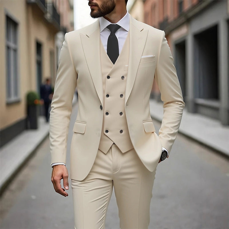 🔥 Soldes exceptionnels 50 % DE RÉDUCTION 🔥 Ensemble 3 pièces slim fit pour homme🕴️🔥 Soldes exceptionnels 50 % DE RÉDUCTION 🔥 Ensemble 3 pièces slim fit pour homme🕴️
