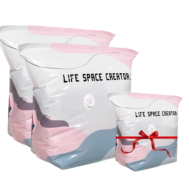 Grands sacs de conservation sous vide à compression sans pompe