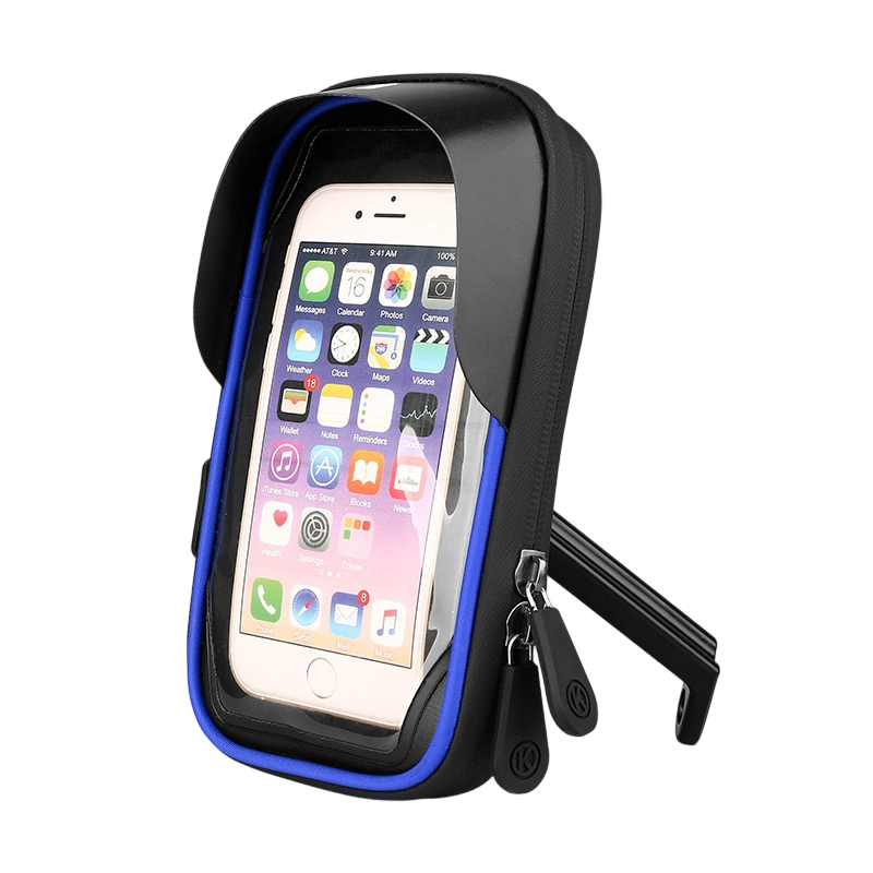 Sac étanche pour vélo avec support pour téléphone