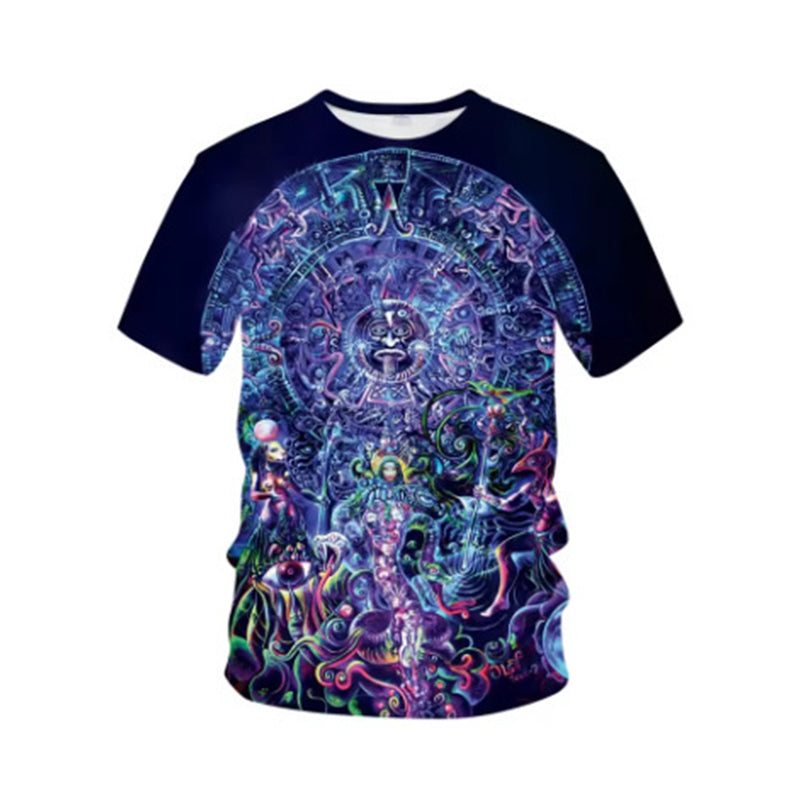 💥T-shirt à manches courtes pour homme, style tribal vintage✈️
