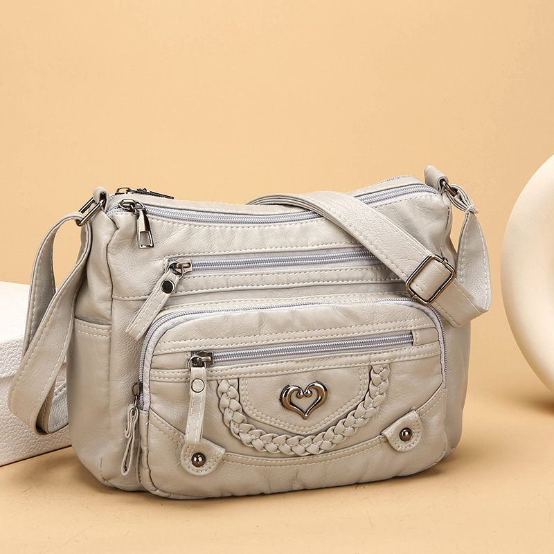 👜 PROMO LIMITÉE 50% DE RÉDUCTION ! ✨ Sac Bandoulière Femme – Cuir PU, Multi-poches, Réglable ✨