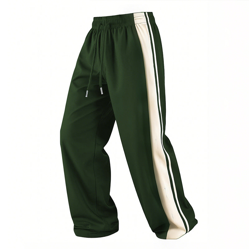 đPROMO LIMITĂE 50%đPantalon de Jogging Homme Coupe Loose â Tissu MĂ©langĂ© Respirant, Taille Ă Cordon, Style DĂ©contractĂ© & Polyvalent, 5 Couleursđż