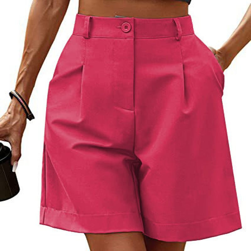 🔥 NOUVEAU + -50% + 50.000+ vendus 🔥 Short plissé taille haute pour femme