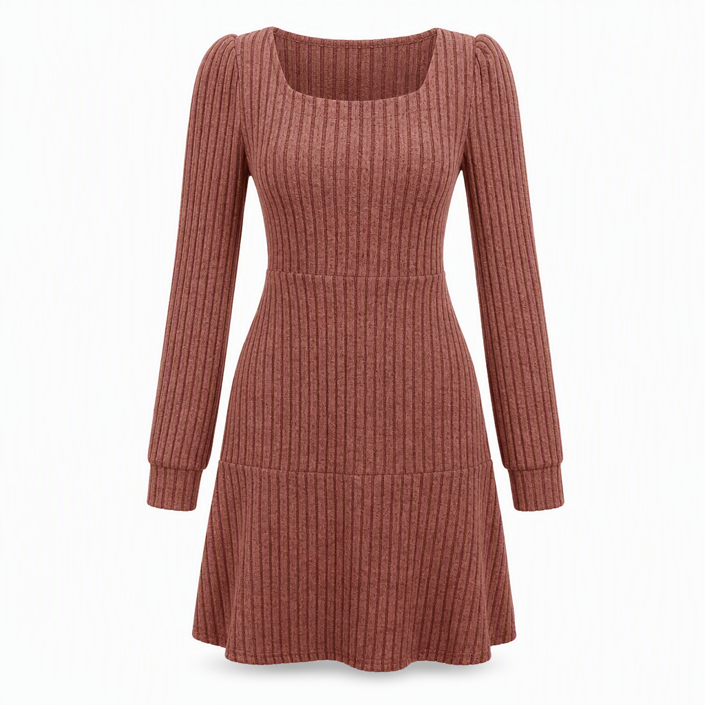 Rocket-culotte à col carré pour femme avec poches