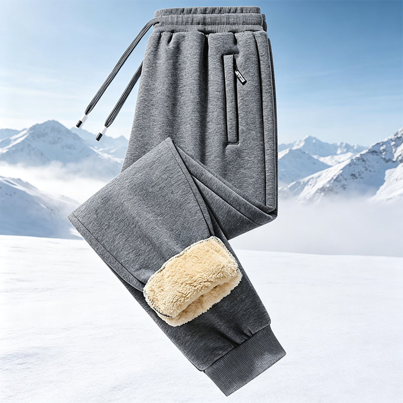 Pantalon de survêtement chaud d'hiver pour homme