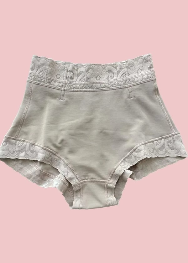 Femmes dentelle classique usage quotidien corps Shaper bout à bout culotte lissage slip