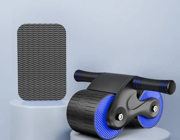 Roue Abdominale 4 Roues Intelligente - Avec Rebond Automatique, Support Téléphone Et Compteur électronique