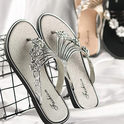 🎁50 % de réduction pour une durée limitée⏳Sandales plates pour femmes