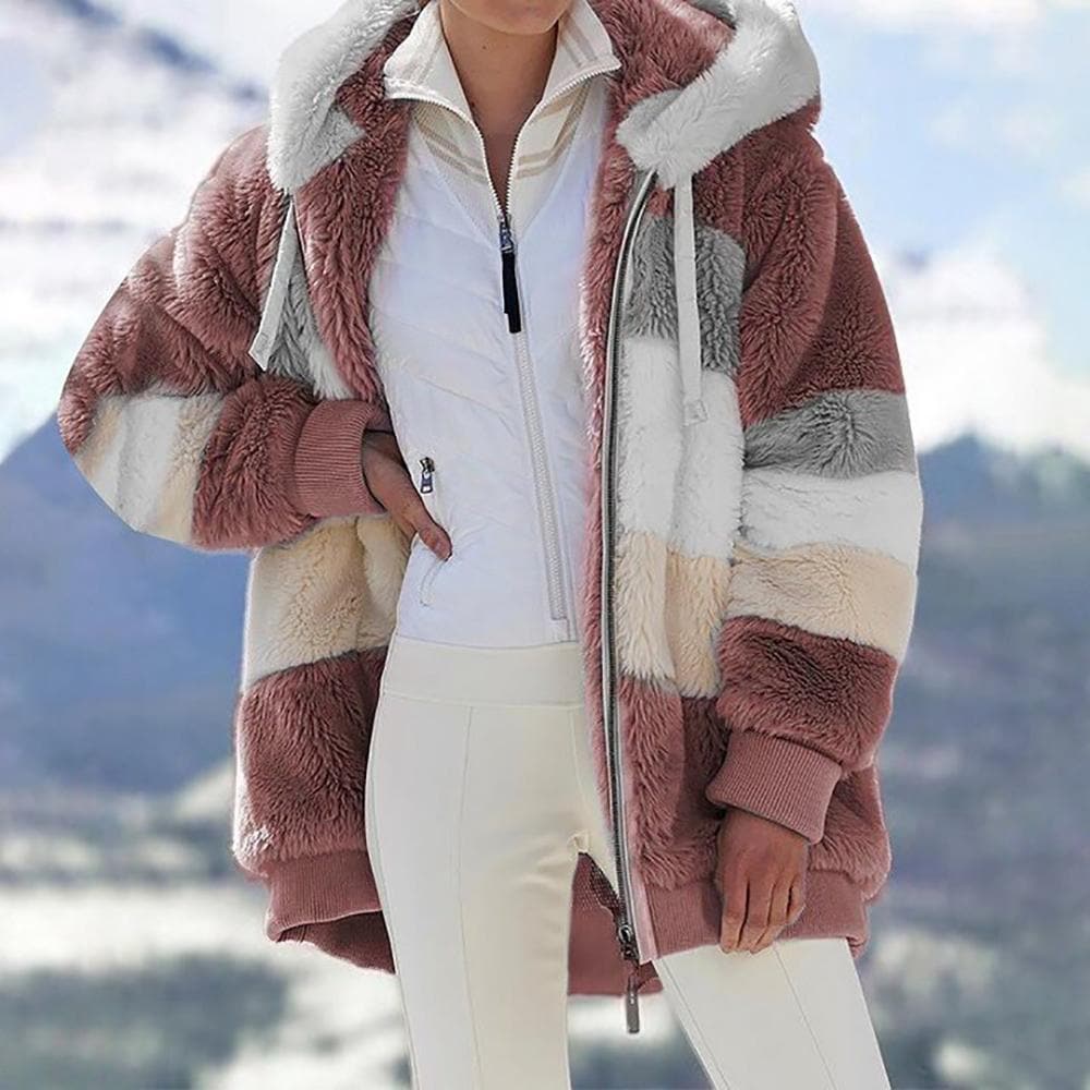 Manteau matelassé chaud en peluche Christmas Sale🔥 Offre limitée dans le temps