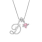 💖Dernier jour : 50 % de réduction ✨ Collier avec pendentif lettre de A à Z et trois breloques🎀