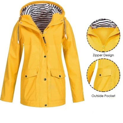 🔥VENTE CHAUDE 50% DE RÉDUCTION🔥Veste imperméable et coupe-vent pour femme