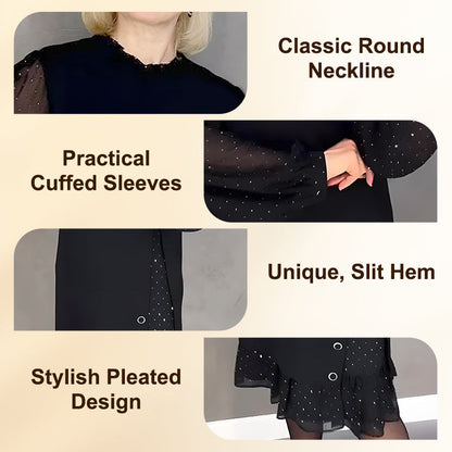 👗 66% DE RÉDUCTION ! ✨ Robe Femme à Strass – Élégante, Confortable & Parfaite pour Toutes Occasions 💫