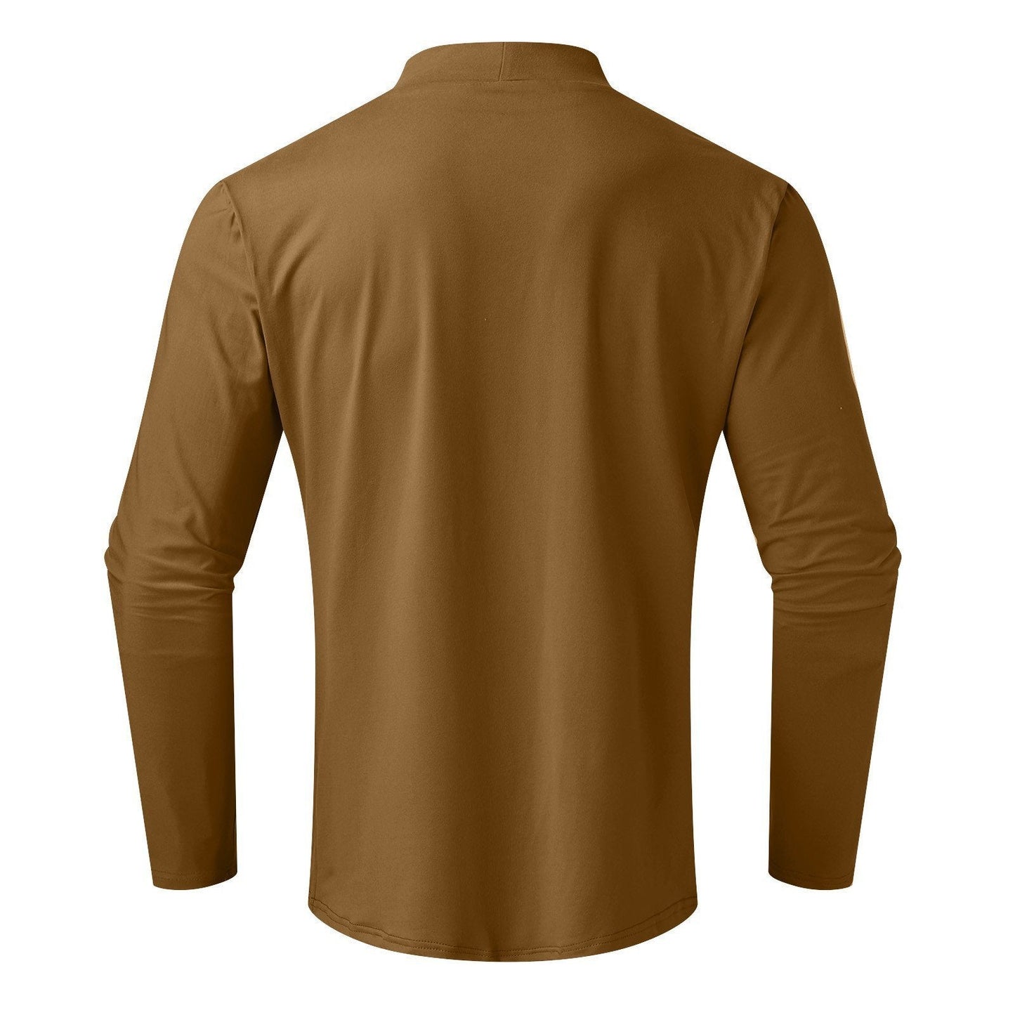 Un sous-vêtement indispensable pour l'automne et l'hiver 🔥 T-shirt slim à manches longues et col haut pour homme