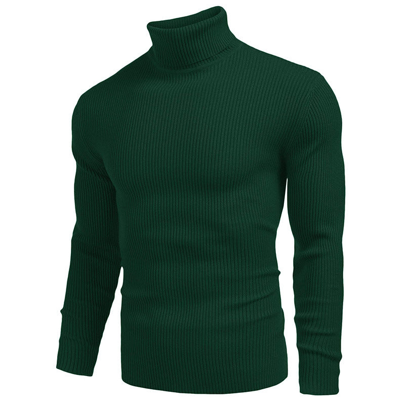 🧶 L'ÉLÉGANCE INTEMPORELLE | Pull Homme Slim à Col Roulé -50 %