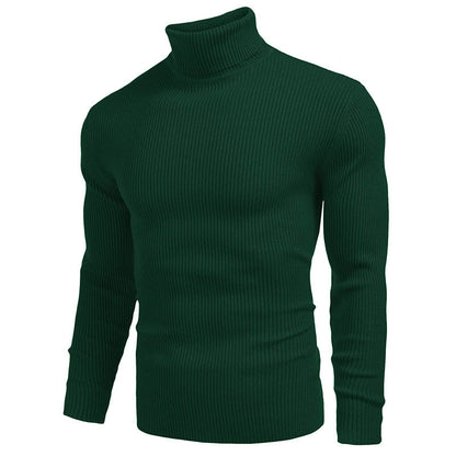 🧶 L'ÉLÉGANCE INTEMPORELLE | Pull Homme Slim à Col Roulé -50 %
