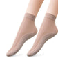 🔥Chaussettes soyeuses en coton antidérapantes