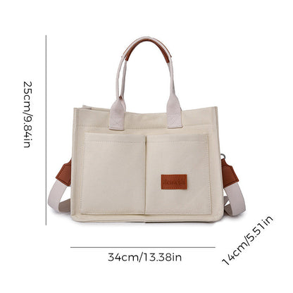 🔥Soldes de la Saint-Valentin -49% de réduction🎁Sac fourre-tout en toile à poches multiples