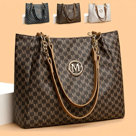 💕 Nouveauté 2025 👜 Sac fourre-tout vintage pour femme – Grande capacité, léger et élégant !