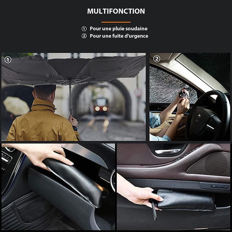 ⏳Durée limitée -50 %💥Parapluie de Voiture Pliable - Protection contre la Chaleur et les UV ☀️☂️ - Idéal pour Garder Votre Voiture au Frais!