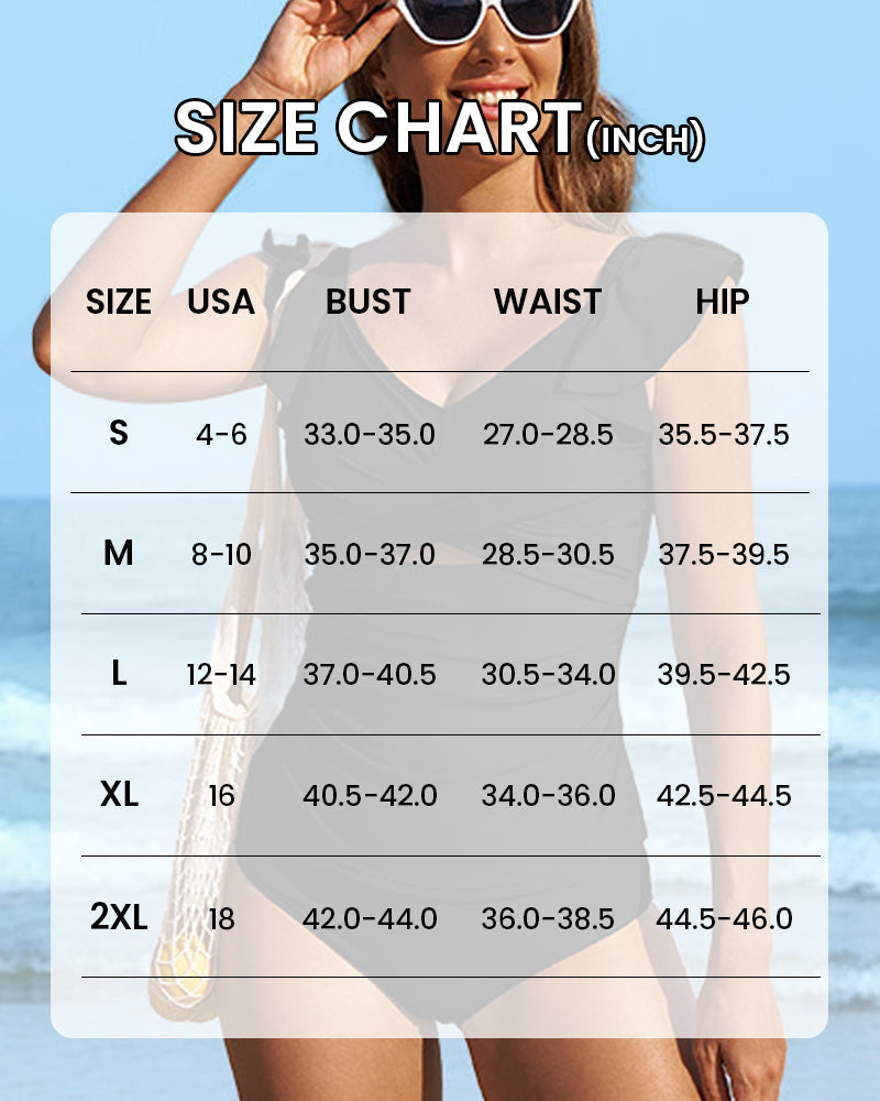 👙 50% DE RÉDUCTION 🌊 Maillot de bain une pièce froncé à décolleté plongeant & dos croisé – Élégant, gainant & parfait pour l'été – allonge la silhouette et met en valeur les courbes ☀️