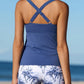 💃 PROMO ÉTÉ -50% ! 🌊 Tankini 2 Pièces Femme Gainant – Bretelles Réglables, Soutien-Gorge Intégré, Short Sport · Vert, Rose, Bleu & Noir · S–3XL (UK6-20) ✨
