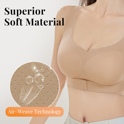 🔥Offre spéciale à durée limitée💕Soutien-gorge sans coutures confortable à fermeture avant pour femmes🎁