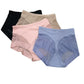 Acheter 1 obtenir 1 gratuit - Culotte taille haute en soie glacée