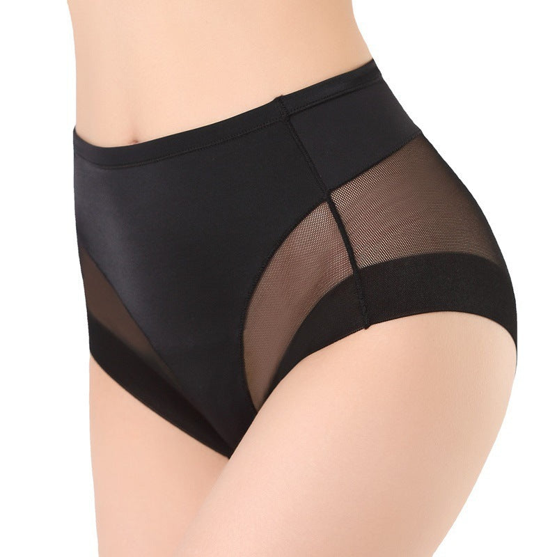 Culotte taille haute en soie glacée