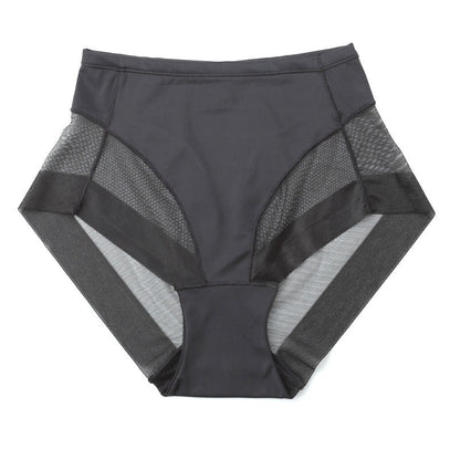 Culotte taille haute en soie glacée