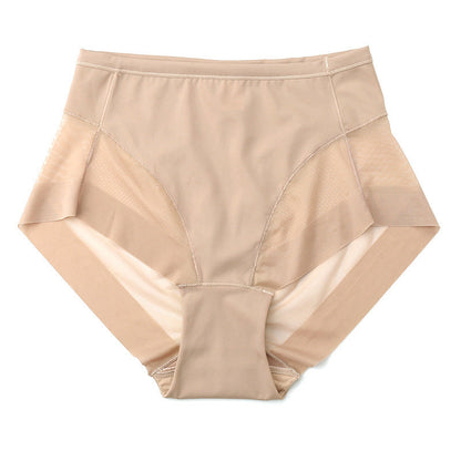 Culotte taille haute en soie glacée