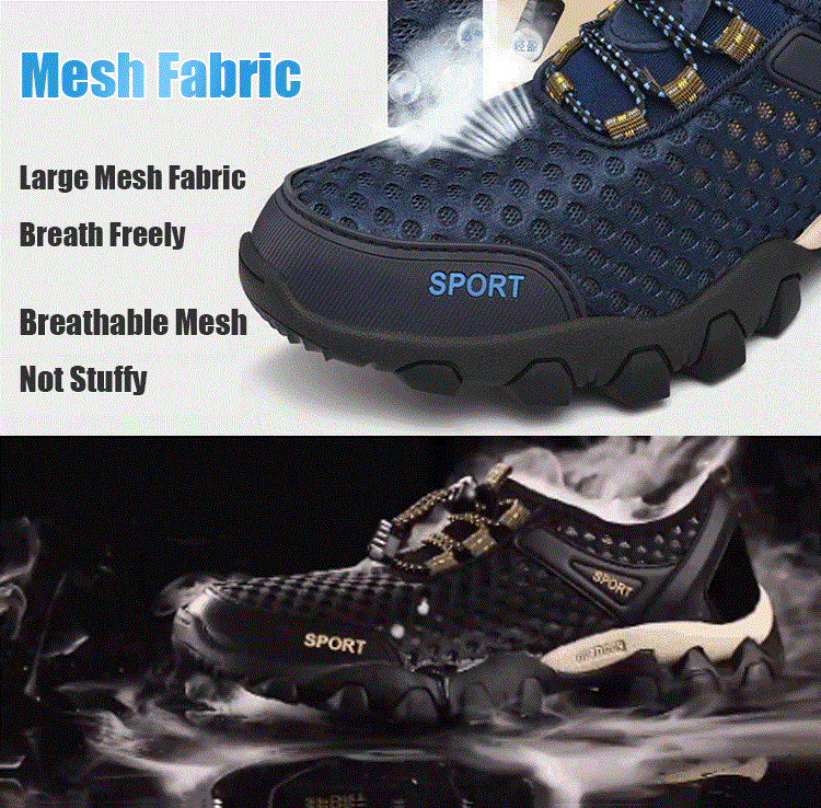 Baskets légères en maille respirante pour hommes