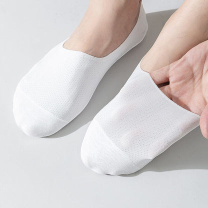 🧦 50% DE RÉDUCTION 🌬️ Chaussettes courtes en maille respirante fine – Légères, invisibles & antidérapantes – parfaites pour baskets, mocassins ou espadrilles en été 👟