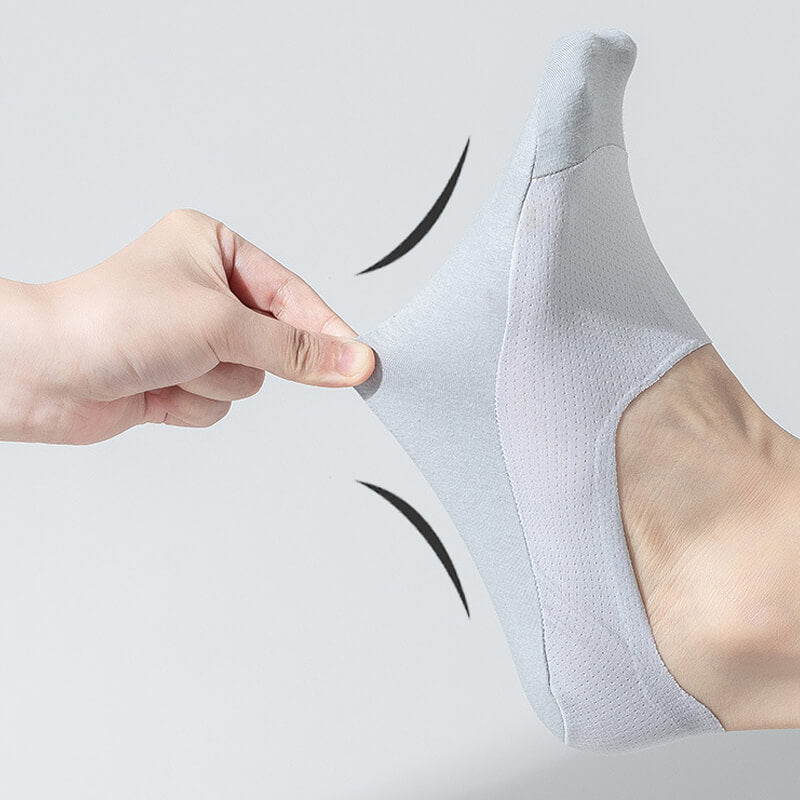 🧦 50% DE RÉDUCTION 🌬️ Chaussettes courtes en maille respirante fine – Légères, invisibles & antidérapantes – parfaites pour baskets, mocassins ou espadrilles en été 👟