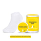 Chaussettes en coton compressé portables non lavables