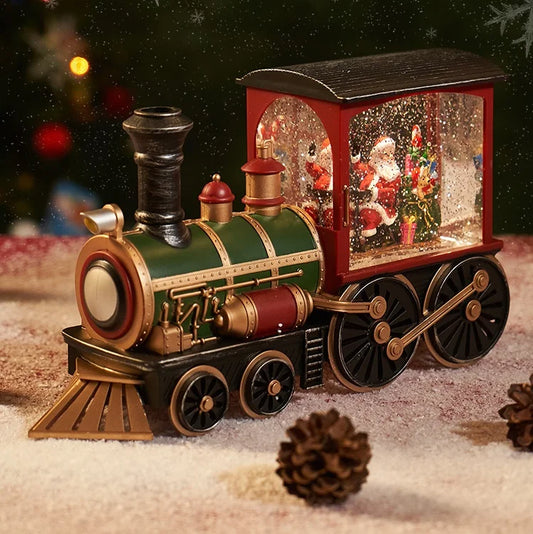 Meilleur cadeau – Ornements de train de Noël.