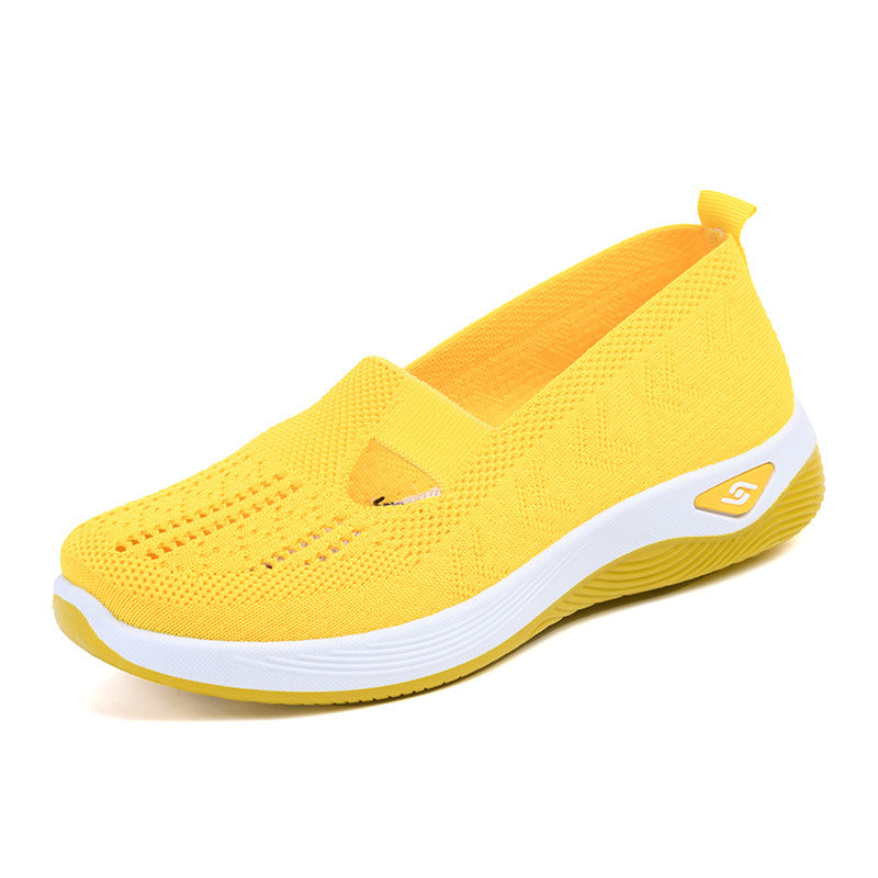 🔥Chaussures pour femmes, confortables, respirantes, antidérapantes, orthopédiques, pour les personnes d'âge moyen et les seniors
