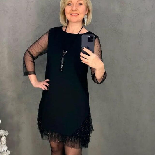 Robe de Soirée Courte Noire