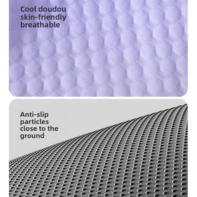 🐾Coussin rafraîchissant 3D pour chiens et chats – Nid doux en perles de gel, matelas à air pour été, tissu respirant, fraîcheur naturelle sans excès💤❄️
