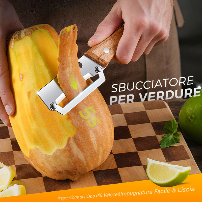 🥕 2 ACHETÉS, 1 OFFERT! 🔪 Épluche-Légumes Multifonctionnel – Lame en Acier Inoxydable, Manche Ergonomique & Idéal Pour Fruits & Légumes ✨