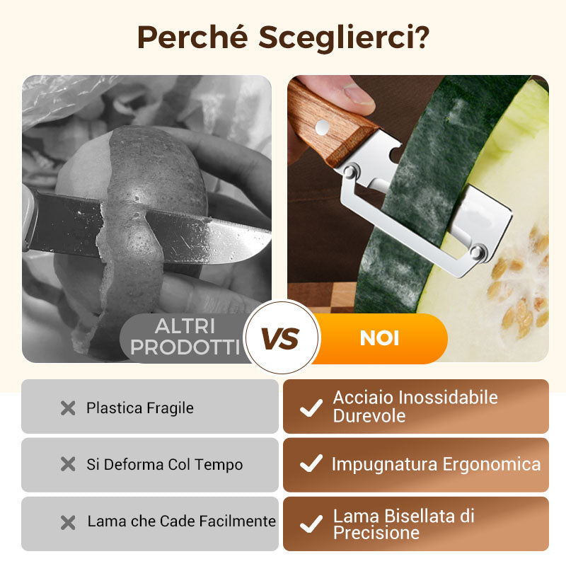 🥕 2 ACHETÉS, 1 OFFERT! 🔪 Épluche-Légumes Multifonctionnel – Lame en Acier Inoxydable, Manche Ergonomique & Idéal Pour Fruits & Légumes ✨